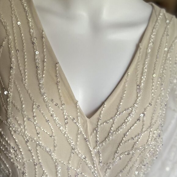 **Adriana Papell** Sequined Dress 6 - Picture 3 of 11